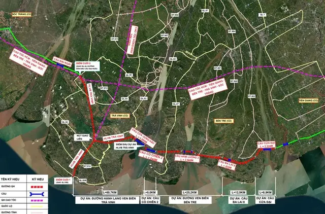 Đường ven biển Vĩnh Long