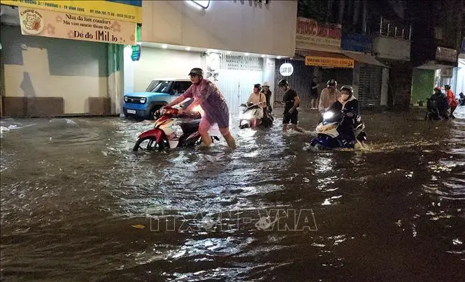 Ngập sâu tại Vĩnh Long